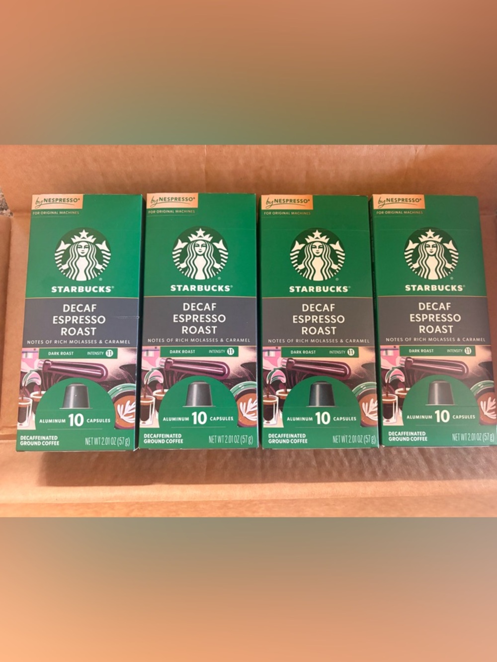 Starbucks Green Conservation International Nespresso-Compatible Capsules